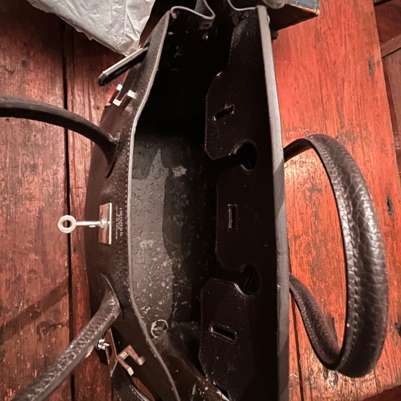 Older Birkin rep brown Togo 35 palladium with issues - Picture 8 of 9